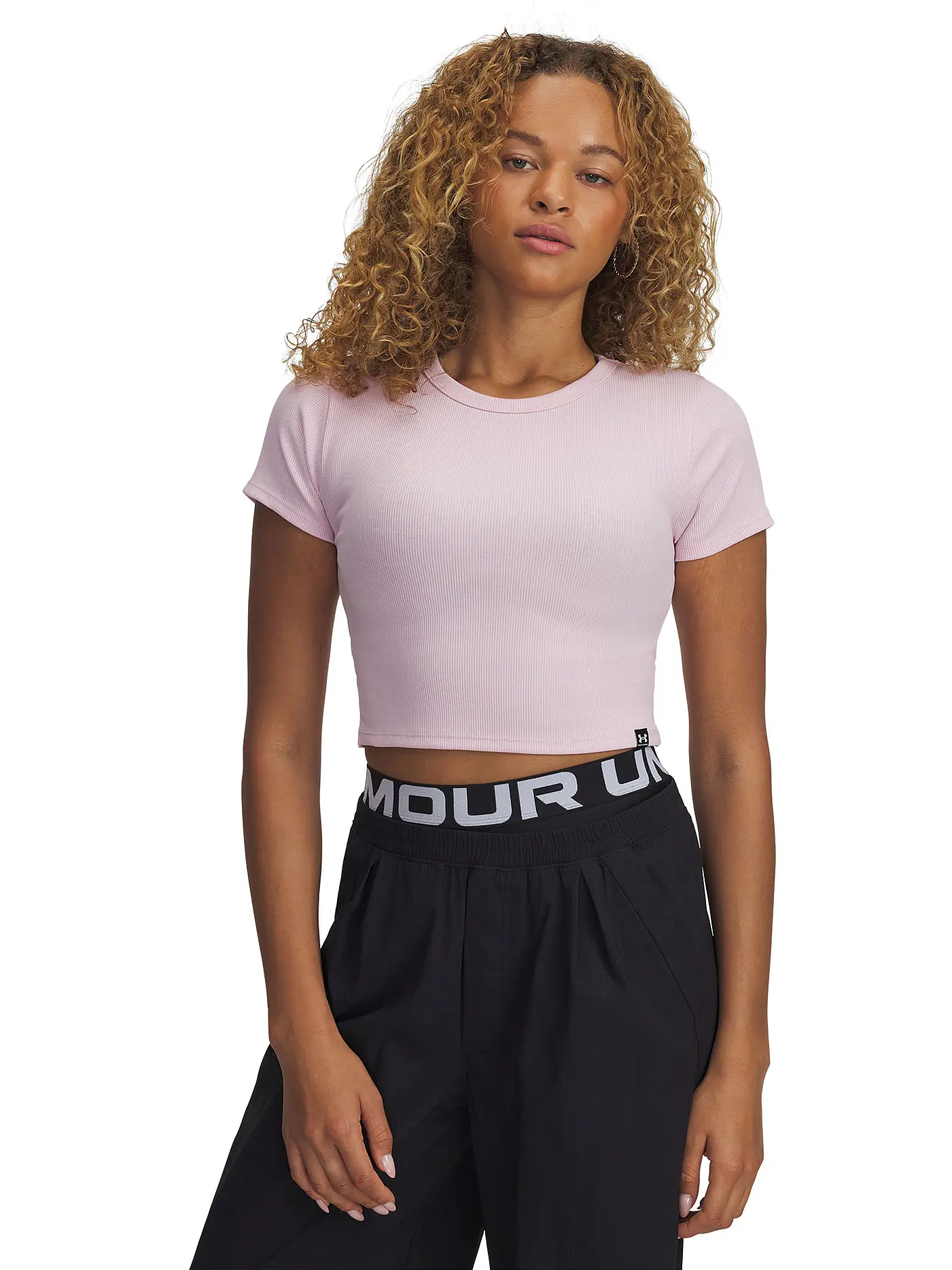 UNDER ARMOUR | Damen T-Shirt UA Rival Rib Baby | 